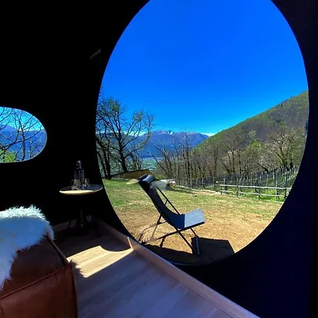 Birdbox Curzutt Hotel Monte Carasso Exterior photo