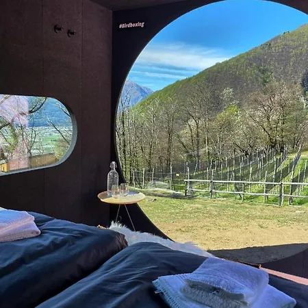 Birdbox Curzutt Hotel Monte Carasso Exterior photo