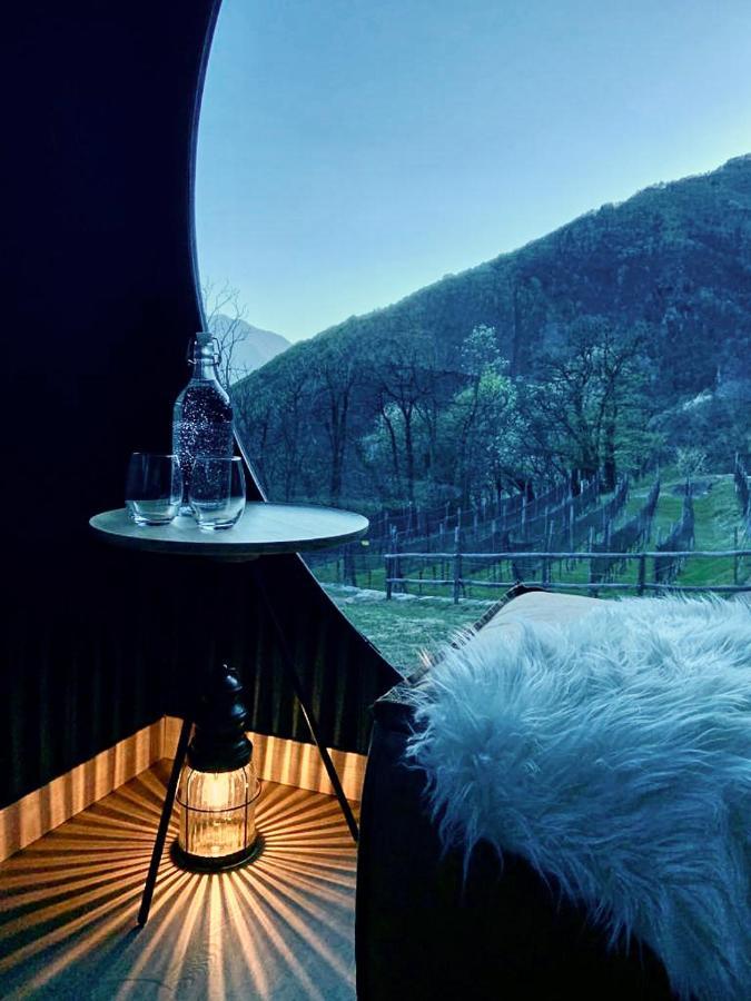 Birdbox Curzutt Luxury tent Monte Carasso