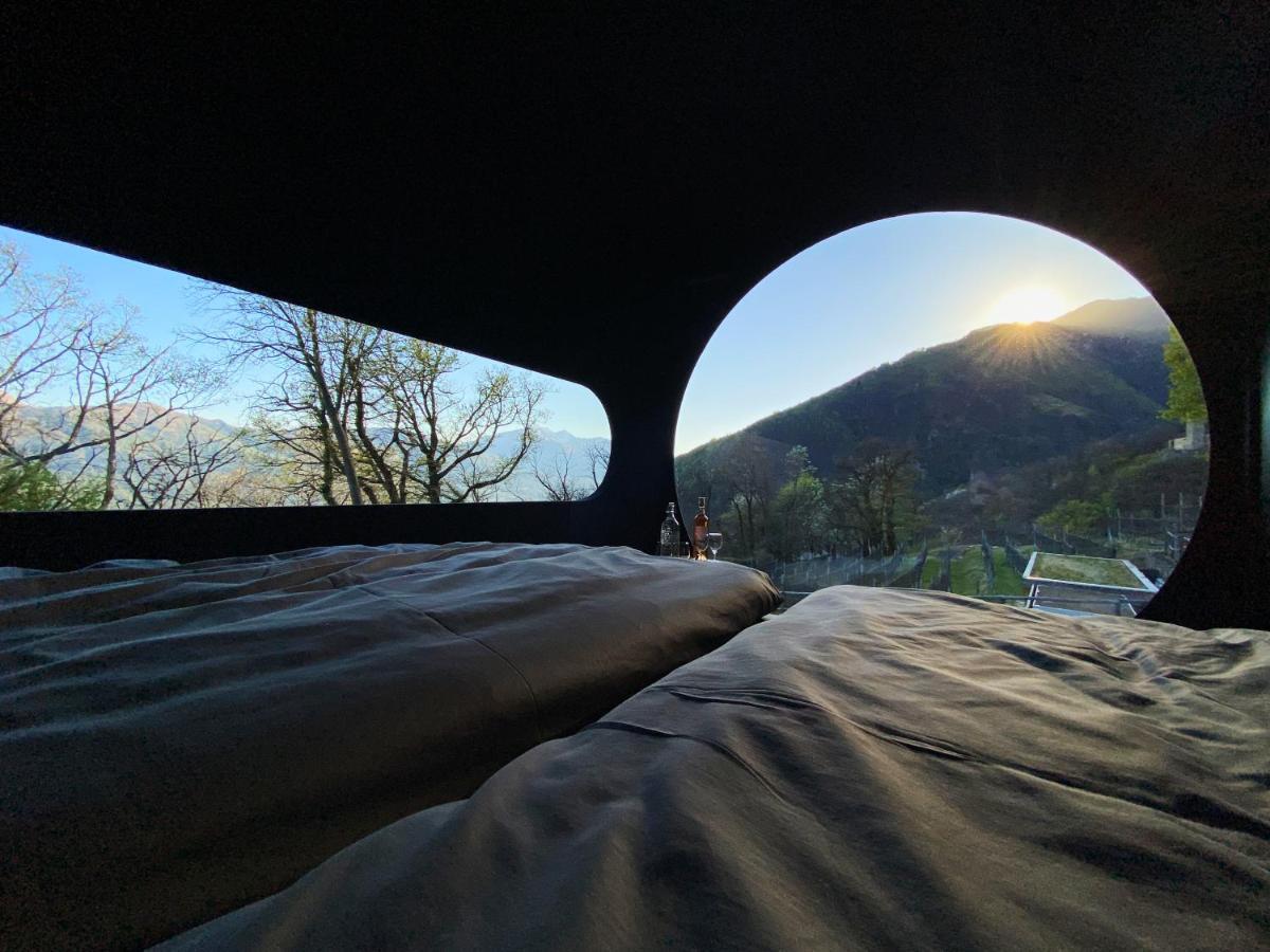 Birdbox Curzutt Luxury tent Monte Carasso